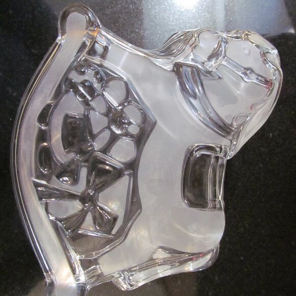 Mikasa Rocking Horse Glass Bowl 7-1/2" w its box - Picture 15 of 16